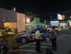 Pastikan Keamanan Obvit, Patroli Unit Turjawali Sambangi ATM Mandiri