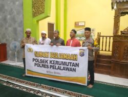 Gerakan Subuh Berjamaah, Polsek Kerumutan Perkuat Suasana Kondusif di Wilayah