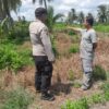 Sosialisasi Larangan Bakar Lahan, Polsek Kuala Kampar Ajak Warga Jaga Lingkungan