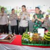 Sinergitas TNI-Polri, Danrem dan Dandim Hadiri Syukuran Hari Bhayangkara ke-79 di Mapolres Metro Tangerang Kota