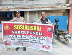 Polsek Langgam Sosialisasikan Saber Pungli dan Cegah Pungli di Wilayah Hukum Langgam