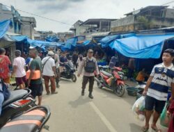 Sambangi Pasar, Polisi Ajak Masyarakat Waspada dan Peduli Keamanan