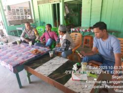 Polsek Langgam Laksanakan DDS Sambang Warga