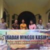 Lewat Program Minggu Kasih, Polsek Kerumutan Dengarkan Aspirasi Warga Gereja
