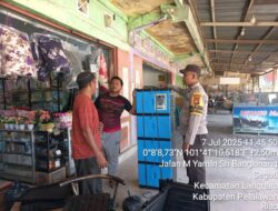 Bhabinkamtibmas Langgam Sambangi Warga, Imbau Jaga Kamtibmas dan Bijak Gunakan Medsos