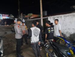 KRYD Malam Senin Polsek Ukui, Upaya Maksimal Jaga Kamtibmas