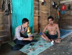 Bhabinkamtibmas Polsek Bunut Sambangi Warga, Ajak Jaga Kamtibmas dan Lawan Hoaks