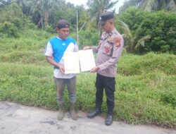 Cegah Karhutla, Polisi Edukasi Warga Kuala Kampar