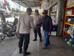 Toko dan Agen BRILink Jadi Sasaran Patroli Polsek Kuala Kampar