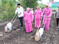 Penanaman Jagung Serentak Kuartal III, Polres Aceh Tengah Siapkan Lahan 24 Hektare Lebih