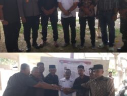 Warga Desa Cot rabo tunong Pemilihan Keuchik 2025-203.