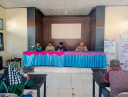 Rapat Keamanan Desa di Kerumutan, Polisi Tekankan Waspada Media Sosial