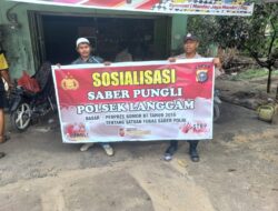Polisi ajak Masyarakat Tolak Pungli Lewat Sosialisasi di Warung dan Area Pelayanan