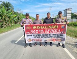 Patroli dan Sosialisasi Saber Pungli, Ciptakan Rasa Aman di Jalan Rambutan