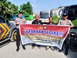 Cegah Premanisme, Polsek Kerinci Turun ke Jalan dan Toko