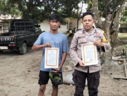 Polisi Ajak Warga Jaga Kamtibmas dan Sosialisasikan Larangan Bakar Lahan