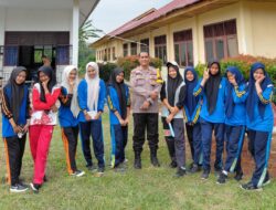 Polisi Masuk Sekolah, Sosialisasi Bahaya Narkoba di SMKN 1 Pangkalan Lesung