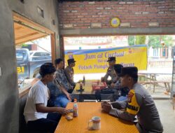 Jumat Curhat, Warga Keluhkan Balap Liar dan Polsek Pangkalan Kuras Janji Tingkatkan Patroli Malam