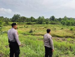 Hadapi Kemarau, Polisi Gencarkan Sosialisasi Larangan Bakar Lahan di Pangkalan Kerinci