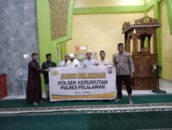 GSM di Masjid Al Ikhlas, Polsek Kerumutan Ajak Masyarakat Perkuat Iman dan Kamtibmas