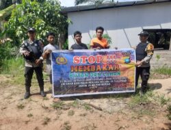 Polsek Ukui Gencarkan Sosialisasi Hingga ke Titik Terpencil