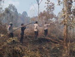 Hari Kelima, Pendinginan Karhutla di Teluk Meranti Terus Dilakukan