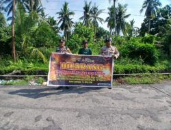 Turun Langsung ke Warga, Polisi Kampanyekan Maklumat Karhutla