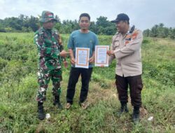 Patroli Karhutla di Kuala Kampar, Warga Dukung Larangan Bakar Hutan