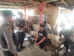 Polsek Ukui Ajak Warga Jaga Kamtibmas Bersama