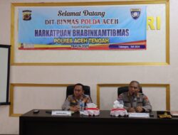 Tingkatkan Kapasitas Bhabinkamtibmas, Ditbinmas Polda Aceh Gelar Harkatpuan di Polres Aceh Tengah
