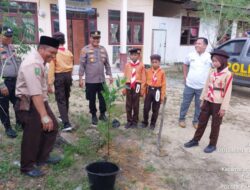 Kapolsek Pangkalan Lesung Ajak Generasi Muda Jaga Alam Lewat Program Green Policing