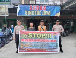 Patroli Karhutla Digelar di Pangkalan Kerinci, Warga Diimbau Tak Bakar Lahan