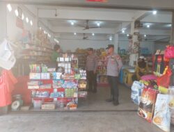 Gelar Patroli KRYD, Polsek Kuala Kampar Jaga Ketertiban di Teluk Dalam