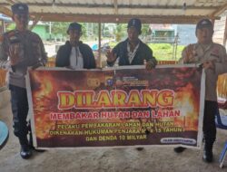 Warga Kuala Kampar Pelalawan Diminta Tidak Bakar Lahan