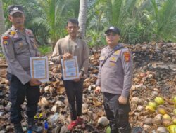 Cegah Karhutla, Polsek Kuala Kampar Ajak Warga Jaga Lahan Tanpa Bakar