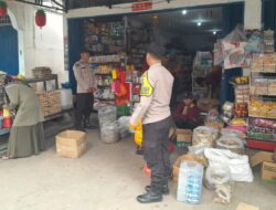 Jaga Keamanan, Polsek Kuala Kampar Gelar Kegiatan Rutin yang Ditingkatkan