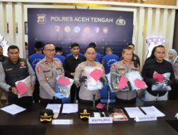 Polres Aceh Tengah Gelar Press Release 19 Kasus Unggulan, Ungkap Tipikor, Curanmor, Jarimah Seksual, Narkotika dan Operasi Patuh Seulawah 2025