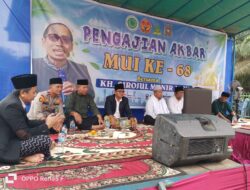 Pengajian Akbar MUI ke-68 di Desa Beringin Makmur Aman Terkawal Kapolsek Kerumutan