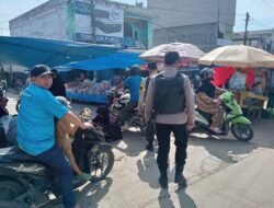 Patroli di Pasar, Polisi Pastikan Keamanan dan Ketertiban Masyarakat