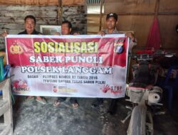 Polsek Langgam Gencarkan Sosialisasi Saber Pungli untuk Cegah Praktik Pungutan Liar