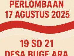 Pemuda Desa Buge Ara Butuh Sponsor untuk Sukseskan perlombaan 17 Agustus.