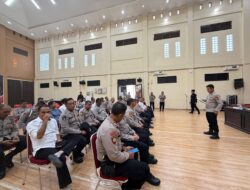 Polres Lhokseumawe Gelar Pembinaan, Pelatihan, dan Pemeriksaan Kesehatan Calon Peserta PAG 2025
