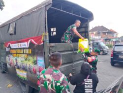 Danramil 1616-07/Payangan Pimpin Penyaluran Beras Murah untuk Masyarakat