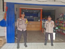 Polisi Sambangi BRI Link dan Pertokoan di Kuala Kampar, Ini Imbauannya