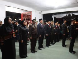Kapolres Aceh Tengah Pimpin Upacara Kehormatan dan Renungan Suci HUT RI ke-80