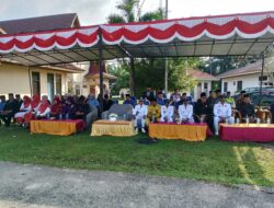 Bendera Merah Putih Dikibarkan di Langit Kerumutan Peringati HUT RI ke-80