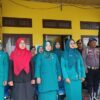 Kapolsek Ukui Pimpin Upacara Penurunan Bendera HUT RI ke-80