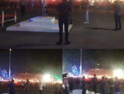 Kepala Kejaksaan Negeri (Kajari) Bireuen Munawal Hadi, S.H., M.H.Pimpin upacara pawai penetapan taptu.