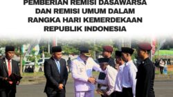 Pemberian Remisi Dasawarsa dan Remisi Umum dalam Rangka Hari Kemerdekaan Republik Indonesia ke-80 di Lapas Kelas IIA Sidoarjo