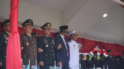 Kapolres Lhokseumawe Hadiri Upacara HUT RI ke-80 di Lapangan Hiraq